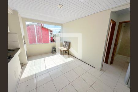 Sala de apartamento para alugar com 1 quarto, 40m² em Ingleses Norte, Florianópolis