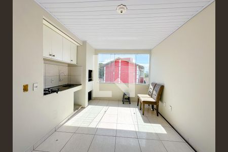 Sala de apartamento para alugar com 1 quarto, 40m² em Ingleses Norte, Florianópolis