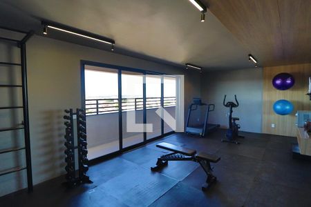 Área comum - Academia de apartamento para alugar com 1 quarto, 40m² em Saraiva, Uberlândia