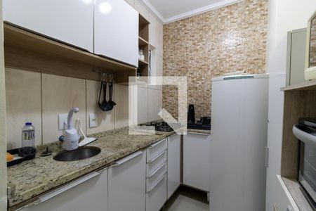 Cozinha de kitnet/studio para alugar com 1 quarto, 27m² em Cidade Baixa, Porto Alegre