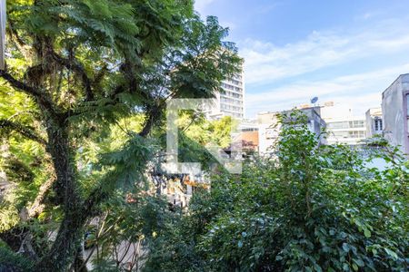 Vista do Quarto de kitnet/studio para alugar com 1 quarto, 27m² em Cidade Baixa, Porto Alegre