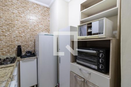 Cozinha de kitnet/studio para alugar com 1 quarto, 27m² em Cidade Baixa, Porto Alegre