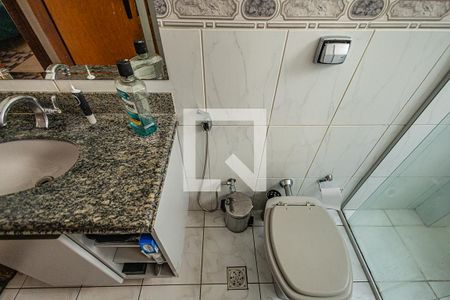 Banheiro do Quarto 1 de apartamento à venda com 3 quartos, 169m² em Castelo, Belo Horizonte