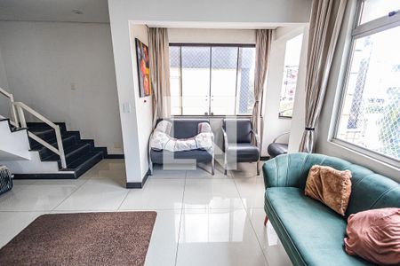 Sala de apartamento à venda com 3 quartos, 169m² em Castelo, Belo Horizonte