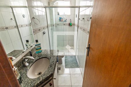 Banheiro do Quarto 1 de apartamento à venda com 3 quartos, 169m² em Castelo, Belo Horizonte