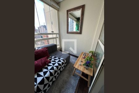 Varanda da Sala de apartamento à venda com 2 quartos, 59m² em Pompeia, São Paulo
