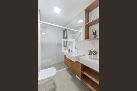 Studio para alugar com 26m², 1 quarto e sem vaga Studio para alugar com 26m², 1 quarto e sem vagaBanheiro