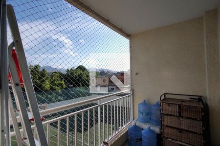 Varanda de apartamento para alugar com 2 quartos, 60m² em Taquara, Rio de Janeiro