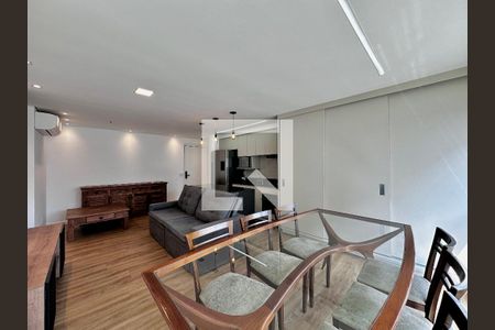 Sala de apartamento para alugar com 2 quartos, 70m² em Jardim das Acacias, São Paulo
