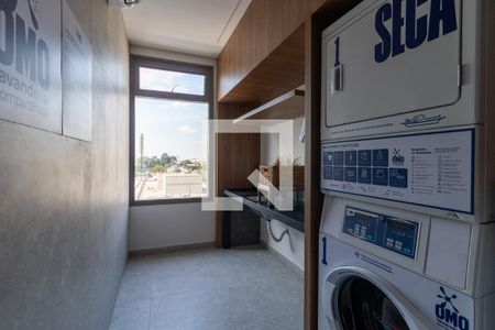 Área comum - Lavanderia de apartamento para alugar com 1 quarto, 27m² em Vila Romana, São Paulo