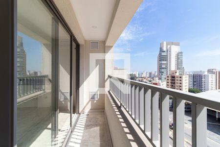 Sacada de apartamento para alugar com 1 quarto, 27m² em Vila Romana, São Paulo