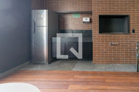 Área comum - Churrasqueira de apartamento para alugar com 1 quarto, 27m² em Vila Romana, São Paulo