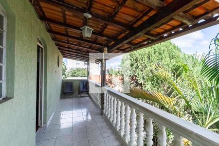 Varanda da suíte - Casa 2 de casa à venda com 3 quartos, 270m² em São Gotardo, Belo Horizonte