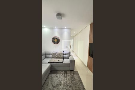 Sala de apartamento à venda com 2 quartos, 140m² em Vila Valparaíso, Santo André