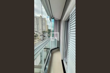  Varanda da Suíte de apartamento à venda com 2 quartos, 140m² em Vila Valparaíso, Santo André