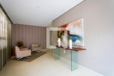 Hall de apartamento à venda com 3 quartos, 84m² em Vila Valparaíso, Santo André