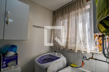 Área de Serviço de apartamento à venda com 3 quartos, 84m² em Vila Valparaíso, Santo André