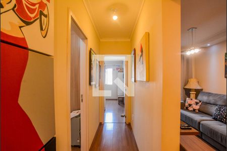 Corredor de apartamento à venda com 3 quartos, 84m² em Vila Valparaíso, Santo André