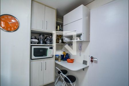 Cozinha de apartamento à venda com 3 quartos, 84m² em Vila Valparaíso, Santo André