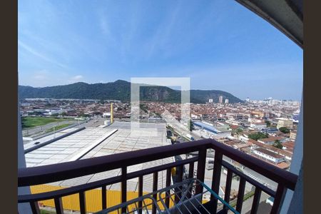 Varanda da Sala de apartamento para alugar com 2 quartos, 50m² em Castelo, Santos