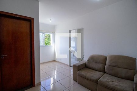Sala de apartamento para alugar com 1 quarto, 43m² em Vila Helena, Sorocaba