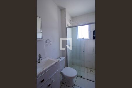 Banheiro de apartamento para alugar com 1 quarto, 43m² em Vila Helena, Sorocaba