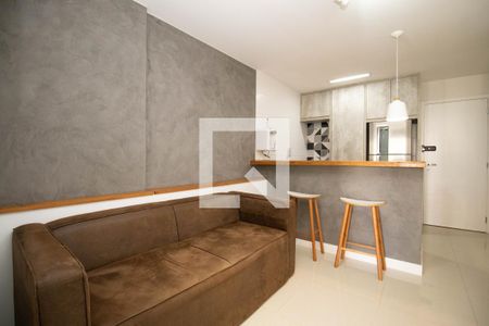 Sala de kitnet/studio para alugar com 1 quarto, 32m² em Noroeste, Brasília