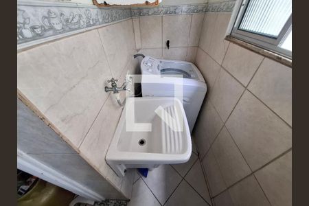 Área de serviço de apartamento à venda com 4 quartos, 120m² em Glória, Rio de Janeiro