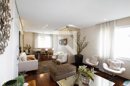 Sala de apartamento à venda com 4 quartos, 145m² em Gutierrez, Belo Horizonte