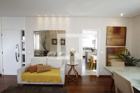 Sala de apartamento à venda com 4 quartos, 145m² em Gutierrez, Belo Horizonte