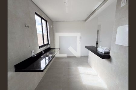 Cozinha de apartamento à venda com 3 quartos, 107m² em Cardoso, Belo Horizonte