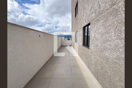 Varanda de apartamento à venda com 3 quartos, 107m² em Cardoso, Belo Horizonte