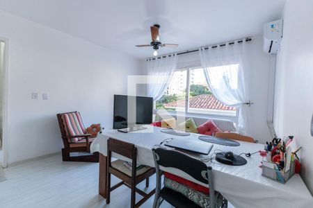 Sala de apartamento à venda com 2 quartos, 72m² em Petrópolis, Porto Alegre
