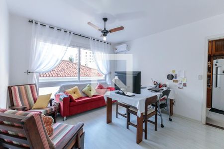 Sala de apartamento à venda com 2 quartos, 72m² em Petrópolis, Porto Alegre