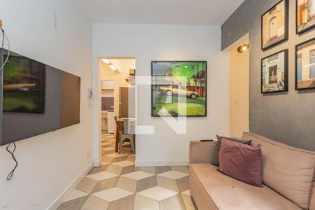 Sala de apartamento à venda com 2 quartos, 59m² em Vila Brasilio Machado, São Paulo