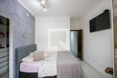 Quarto 1 - Suíte de apartamento à venda com 3 quartos, 150m² em Vila Pires, Santo André