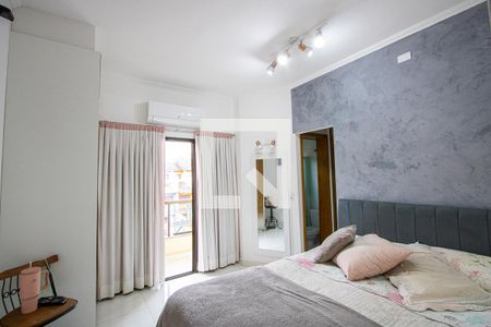 Quarto 1 - Suíte de apartamento à venda com 3 quartos, 150m² em Vila Pires, Santo André
