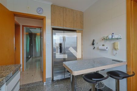 Cozinha de apartamento à venda com 4 quartos, 162m² em Carmo, Belo Horizonte
