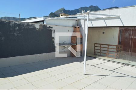 Terraço Gourmet de apartamento à venda com 3 quartos, 169m² em Anil, Rio de Janeiro