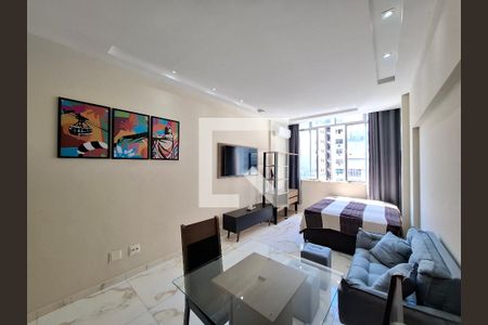 Sala/Quarto de apartamento para alugar com 1 quarto, 33m² em Centro, Rio de Janeiro