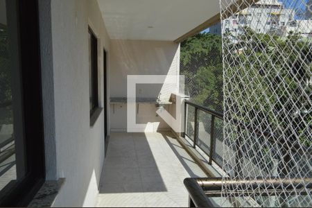 Varanda de apartamento à venda com 3 quartos, 84m² em Anil, Rio de Janeiro