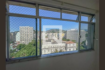 Vista Sala/Quarto de apartamento para alugar com 1 quarto, 42m² em Centro, Rio de Janeiro
