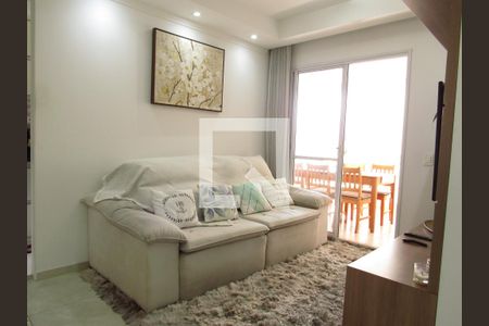 Sala de apartamento à venda com 2 quartos, 65m² em Continental, Osasco