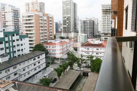 Varanda de apartamento para alugar com 1 quarto, 50m² em Guilhermina, Praia Grande