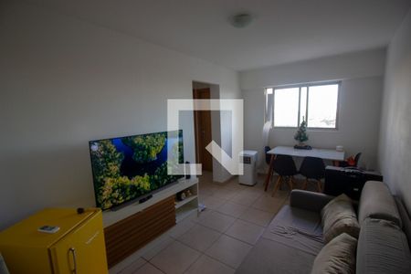 Sala de apartamento para alugar com 2 quartos, 54m² em Qi, Brasília