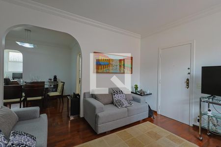 Sala de apartamento à venda com 3 quartos, 100m² em Santo Antônio, Belo Horizonte