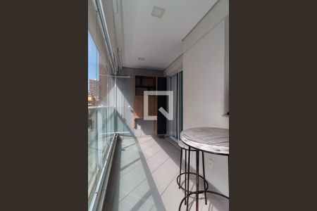 Varanda de apartamento para alugar com 1 quarto, 55m² em Bela Vista, São Paulo