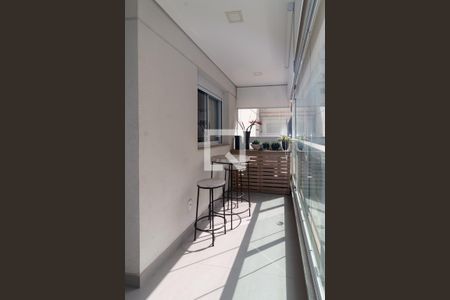 Varanda de apartamento para alugar com 1 quarto, 55m² em Bela Vista, São Paulo