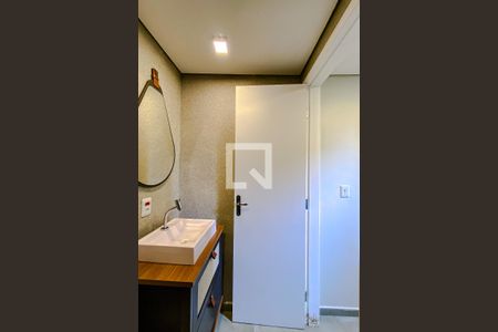Banheiro de kitnet/studio para alugar com 1 quarto, 25m² em Vila Prudente, São Paulo