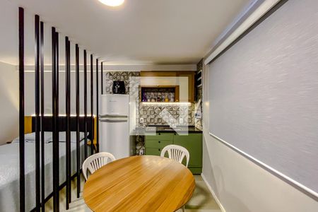 Sala e Cozinha de kitnet/studio para alugar com 1 quarto, 25m² em Vila Prudente, São Paulo